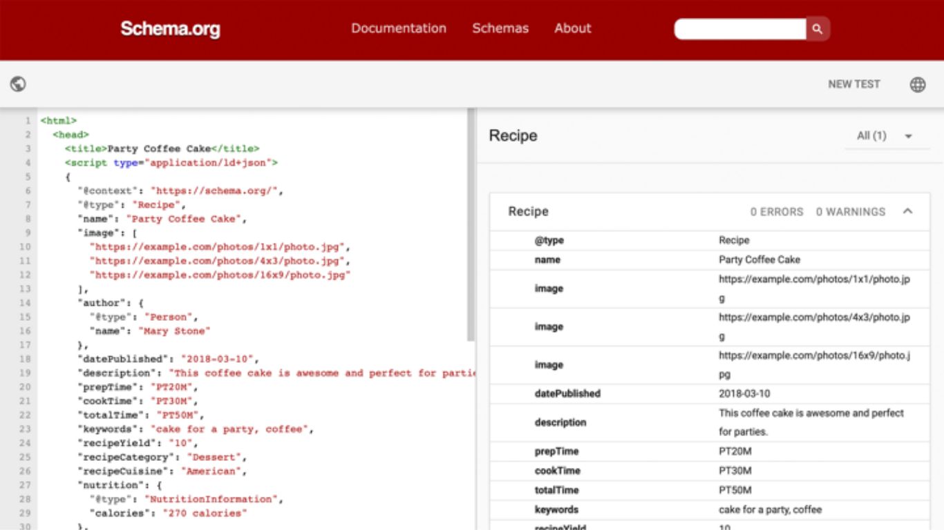 schema validation